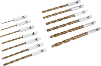 Набор сверл с шестигранным хвостовиком DH13, 1.5-6.5 мм, 13 шт Deko 065-0538