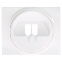 Лицевая панель Legrand Galea Life розетки акустических систем белая 771000