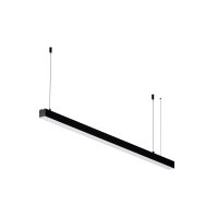 Линейный подвесной светильник Maytoni Technical 3000K 35х35 (Черный, 1 м) LL312011