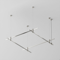 Основание на тросовых подвесах Hang для трековых светильников Maytoni Technical Flarity TFC-Flar-H04-PT