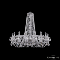 Подвесная люстра Bohemia Ivele Crystal 1402/18/400/h-105 Ni