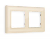 Рамка двухместная Ambrella Volt Arctic AF580302