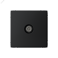 ARTGALLERY TV ТВ розетка проходная 4DB, механизм, карбон Systeme Electric GAL001092