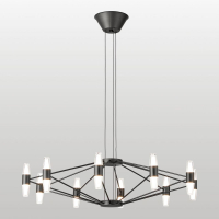 Подвесная люстра Lussole Hopkins LSP-7408