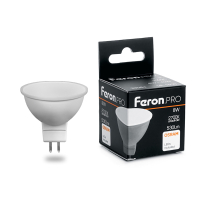 Лампа светодиодная LED 8вт 230в GU5.3 теплый Feron.PRO FERON LB-1608 38089