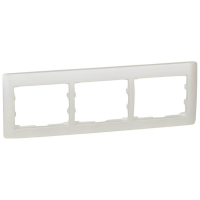 Рамка 3-постовая Legrand Galea Life перламутр 771503