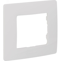 ETIKA Рамка 1 пост белая Legrand 672501