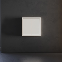 Клавиши для выключателя/переключателя двухклавишного с подсветкой Voltum S70 (хлопок) VLS000413