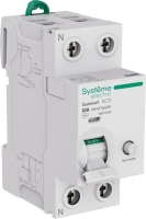 Выключатель дифференциального тока (ВДТ) 63A 2P 100мА Тип-AC 230В Systeme9 Systeme Electric S9R13263