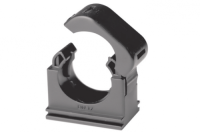 Держатель с крышкой DN 12мм полиамид черный DKC PASW12N