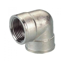 Угольник ВВ 1'1/4 никелированный Aquadeel BFN-013-205