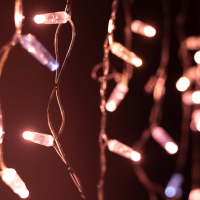 Гирлянда светодиодная декоративная ARD-EDGE-CLASSIC-2400х600-CLEAR-88LED-FLASH Rose Gold (230V, 6W) (ARDCL, IP65) Arlight 031189