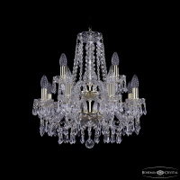 Подвесная люстра Bohemia Ivele Crystal 1403/8+4/160/2d G