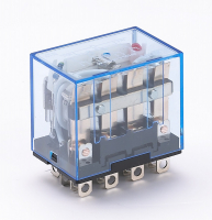 Реле промежуточное 4 контакта с индикацией LED 10А 24В AC ПР-102 Dekraft 23211DEK