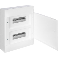 Practibox S Пластиковый щиток Навесной (ЩРн-П) 2X12 Белая дверь Legrand 135602