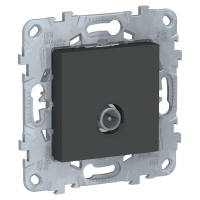 Розетка TV проходная Schneider Electric Unica New NU546354