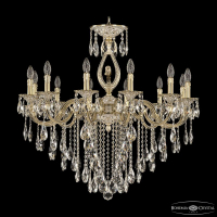 Подвесная люстра Bohemia Ivele Crystal Verona 72401/12/300 B GW FL3B