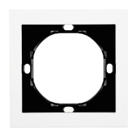 Рамка 1-местная Stekker Мия PFR00-3001-01 белая магнолия 50456