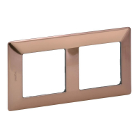 Рамка 2-постовая Legrand Valena Life Медь 754162