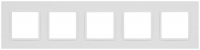 Рамка на 5 постов Эра Elegance 14-5015-01М Б0065830