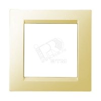 15 Рамка на 1 пост слоновая кость Simon 1500610-031