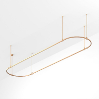 Трек Arlight ART-APRIORI-OVAL-ROD-800-4000х1000 (GD) 054531