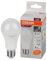 Лампа светодиодная LED 15 Вт E27 6500К 1200Лм груша 220 В (замена 125Вт) OSRAM LEDVANCE 4058075579217