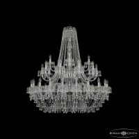 Подвесная люстра Bohemia Ivele Crystal 1410/20+10+5/400/2d Ni V0300
