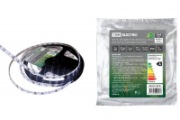 Светодиодная лента TDM Electric 12В 5050 14.4Вт/м 6000K 5м IP20 SQ0331-0105