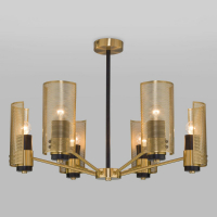 Люстра на штанге Eurosvet Grino 70139/6 латунь
