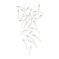 Каскадная люстра Delight Collection 9081P/25 gold