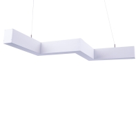 Линейный подвесной светильник Uniel UL-00013518 ULO-K19A 30W/4000K/Z30-120 IP40 WHITE