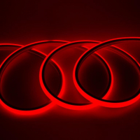 Гибкий неон General GLS-2835-120-9.6-220-BNL-IP67-R 504214