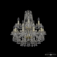 Подвесная люстра Bohemia Ivele Crystal 1409/10+5/195/2d G