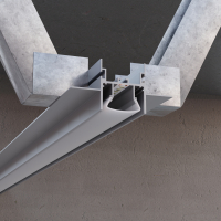 Алюминиевый профиль для натяжного/подвесного потолка Apeyron 08-56