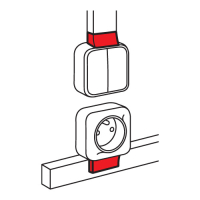 Адаптер QUTEO для кабель-канала 40х16мм Legrand/Daccord 638157