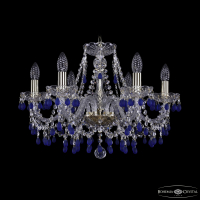 Подвесная люстра Bohemia Ivele Crystal 1410/6/195 G V3001