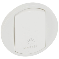 Клавиша Legrand Celiane Свет-Общее белая 068190