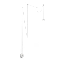 Подвесной светодиодный светильник Ideal Lux Tall SP1 Small Bianco 196794