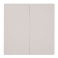 Переключатель 2-клавишный (механизм) Stekker Мия 250В 10А RSW10-3107-08 пудровый жемчуг 50478