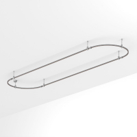 Трек Arlight ART-APRIORI-OVAL-ROD-200-4000х1000 (TN) 054528