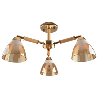Потолочная люстра IMEX MD.8315-3-S-FGD+WOOD