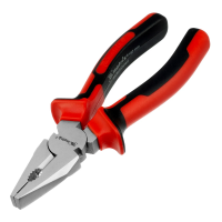 Плоскогубцы NICKEL, 160 мм, никелированные, двухкомпонентные рукоятки Matrix 16902