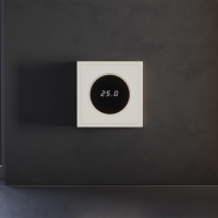 Терморегулятор электронный Voltum S70 с индикацией и датчиком, для теплого пола, (хлопок) VLS070113 VOLTUM