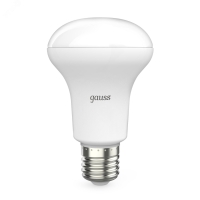 Лампа светодиодная LED 9 Вт 700 лм 4100К AC150-265В E27 грибок R63 нейтральный Black GAUSS 106002209