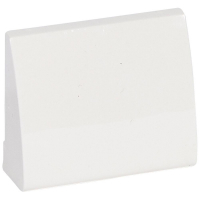 Лицевая панель Legrand Galea Life двойной вывода кабеля белая 777085