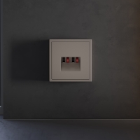 Накладка для розетки акустической 4-местной  Voltum S70 (капучино) VLS001514