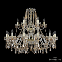 Подвесная люстра Bohemia Ivele Crystal 1403/12+6/360/2d G R721
