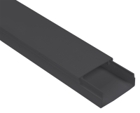 Кабель-канал 40х25 ЭЛЕКОР черный (24м) IEK EL-KK10-040-025-1-K02