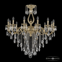 Подвесная люстра Bohemia Ivele Crystal Verona 72401/12/360 B G FS2B